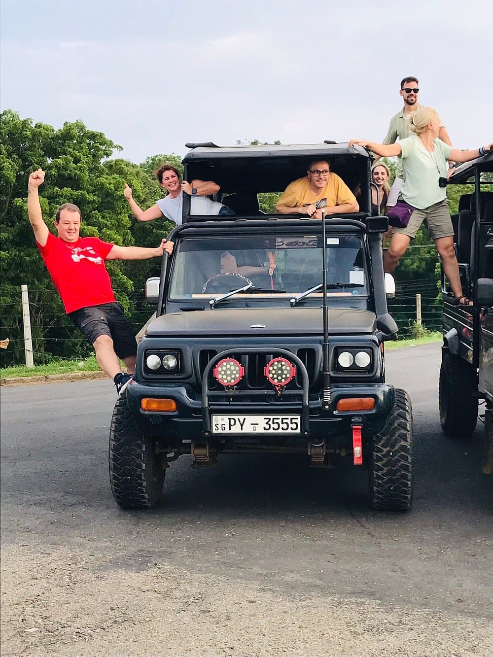 Family on a full day private safari covering both Block 1 and Block 5/6 at Yala National Park with lunch break