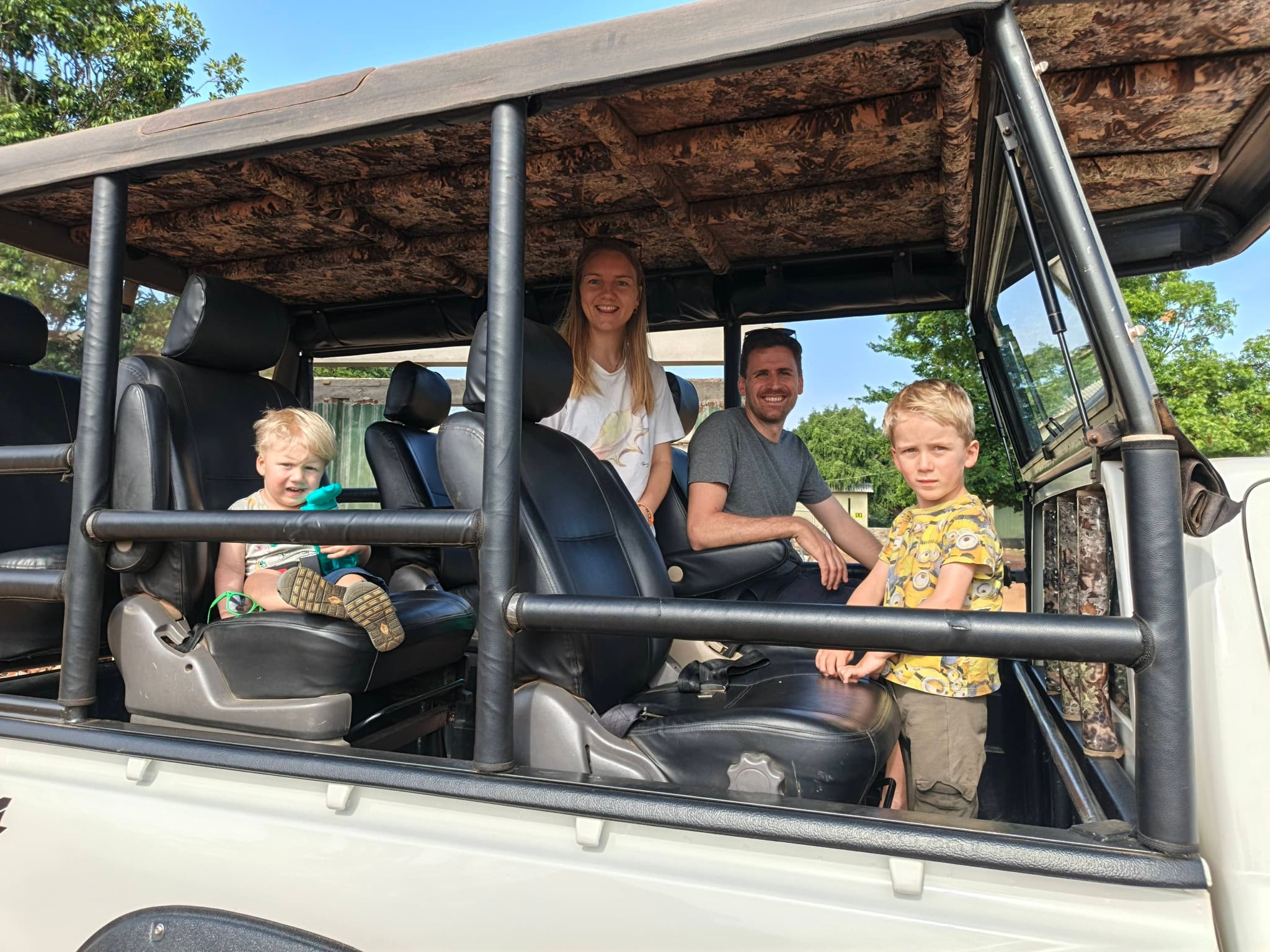 Wildlife gathering at golden hour in Yala Block 1